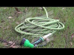 유연한 직물 정원 호스 / 50m 호스 파이프 릴 최신 디자인